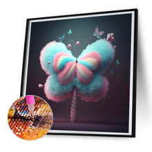 Load image into Gallery viewer, Cotton Butterfly 30*30CM Full Round Drill Diamond Painting
