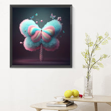 Load image into Gallery viewer, Cotton Butterfly 30*30CM Full Round Drill Diamond Painting
