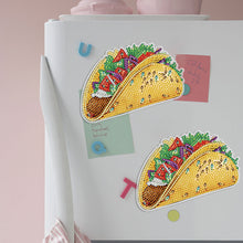 Load image into Gallery viewer, Round+Special Shape Diamond Art Fridge Magnets Sticker (Taco)
