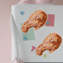 Load image into Gallery viewer, Diamond Painting Magnets Refrigerator for Adults Kids Beginners (Chicken Leg)
