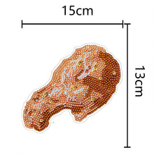 Load image into Gallery viewer, Diamond Painting Magnets Refrigerator for Adults Kids Beginners (Chicken Leg)
