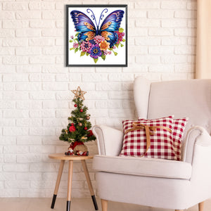 Butterfly 30*30CM Partial Special Shaped Drill Diamond Painting