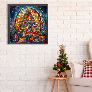 Christmas Tree 40*40CM(Picture) Full Square Drill Diamond Painting