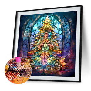 Christmas Tree 40*40CM(Picture) Full Square Drill Diamond Painting