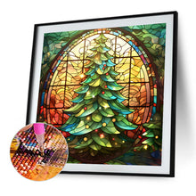 Load image into Gallery viewer, Christmas Tree 40*40CM(Picture) Full Square Drill Diamond Painting
