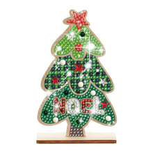 Load image into Gallery viewer, Christmas Wooden Diamond Art Tabletop Decorations for Office Decor (Xmas Tree)
