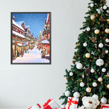 Load image into Gallery viewer, Christmas Snow Scene - Full Round Drill Diamond Painting 30*40CM
