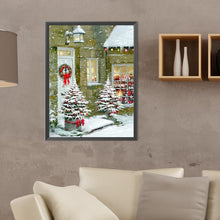 Load image into Gallery viewer, Christmas Snow Scene - Full Round Drill Diamond Painting 30*40CM
