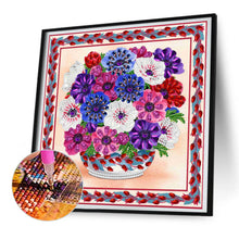 Load image into Gallery viewer, Bouquet - Special Shaped Drill Diamond Painting 30*30CM
