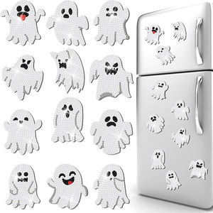 12PCS Diamond Painting Magnets Refrigerator for Adults Kids Fridge Car (Ghost)