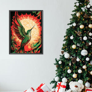 Hummingbird Art - Full Round Drill Diamond Painting 30*40CM