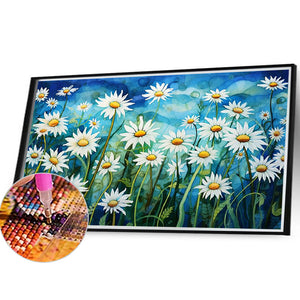 Daisy - Full Square Drill Diamond Painting 40*30CM