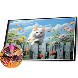 Daisy - Full Square Drill Diamond Painting 40*30CM