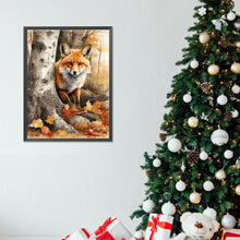 Load image into Gallery viewer, Woods Fox - Full Round Drill Diamond Painting 30*40CM
