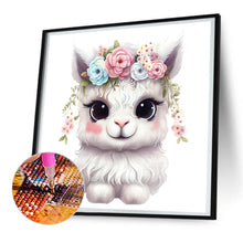 Load image into Gallery viewer, Flower Animal Bunny - Full Round Drill Diamond Painting 30*30CM
