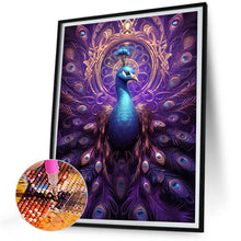 Load image into Gallery viewer, Gorgeous Peacock - Full Round Drill Diamond Painting 30*40CM
