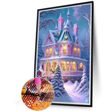 Load image into Gallery viewer, Snow Castle - Full Round Drill Diamond Painting 40*60CM
