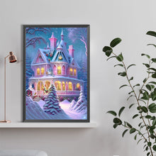 Load image into Gallery viewer, Snow Castle - Full Round Drill Diamond Painting 40*60CM
