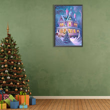 Load image into Gallery viewer, Snow Castle - Full Round Drill Diamond Painting 40*60CM
