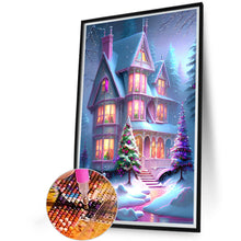 Load image into Gallery viewer, Snow Castle - Full Round Drill Diamond Painting 40*60CM
