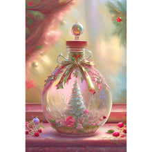 Load image into Gallery viewer, Christmas Tree In A Bottle - Full Round Drill Diamond Painting 40*60CM
