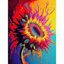 Load image into Gallery viewer, Swaying Sunflower - Full Round Drill Diamond Painting 30*40CM
