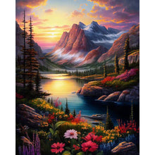 Load image into Gallery viewer, Vast Landscape - Full AB Round Drill Diamond Painting 40*50CM
