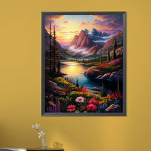 Load image into Gallery viewer, Vast Landscape - Full AB Round Drill Diamond Painting 40*50CM
