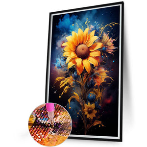 Sunflower - Full Square Drill Diamond Painting 40*60CM