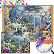 Load image into Gallery viewer, Glass Garden - Full AB Round Drill Diamond Painting 55*40CM
