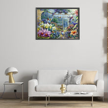 Load image into Gallery viewer, Glass Garden - Full AB Round Drill Diamond Painting 55*40CM
