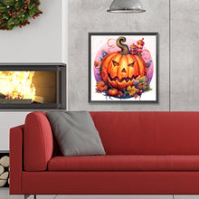 Load image into Gallery viewer, Holiday Pumpkin - Full Round Drill Diamond Painting 30*30CM
