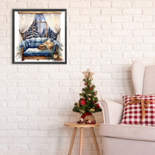 Load image into Gallery viewer, Winter Window - Full Round Drill Diamond Painting 30*30CM
