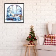 Load image into Gallery viewer, Winter Window - Full Round Drill Diamond Painting 30*30CM
