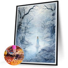 Load image into Gallery viewer, Winter Snow Angel - Full Round Drill Diamond Painting 30*40CM
