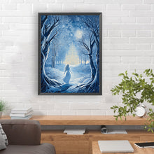 Load image into Gallery viewer, Winter Snow Angel - Full Round Drill Diamond Painting 30*40CM
