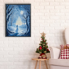 Load image into Gallery viewer, Winter Snow Angel - Full Round Drill Diamond Painting 30*40CM
