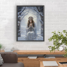 Load image into Gallery viewer, Winter Snow Angel - Full Round Drill Diamond Painting 30*40CM
