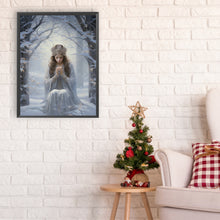 Load image into Gallery viewer, Winter Snow Angel - Full Round Drill Diamond Painting 30*40CM
