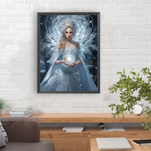 Load image into Gallery viewer, Winter Snow Angel - Full Round Drill Diamond Painting 30*40CM
