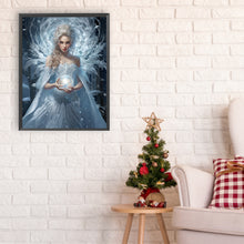 Load image into Gallery viewer, Winter Snow Angel - Full Round Drill Diamond Painting 30*40CM
