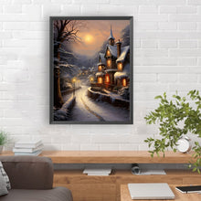 Load image into Gallery viewer, Winter Village - Full Round Drill Diamond Painting 30*40CM
