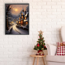 Load image into Gallery viewer, Winter Village - Full Round Drill Diamond Painting 30*40CM
