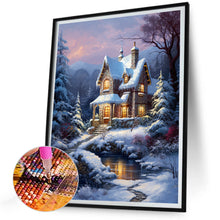 Load image into Gallery viewer, Winter Village - Full Round Drill Diamond Painting 30*40CM
