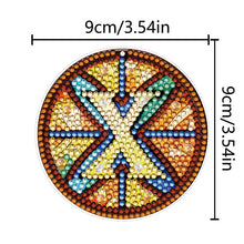 Load image into Gallery viewer, A-Z 26 Letters Double Sided Special Shape Diamond Painting Keychain Pendant (X)

