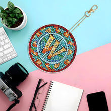 Load image into Gallery viewer, A-Z 26 Letters Double Sided Special Shape Diamond Painting Keychain Pendant (W)

