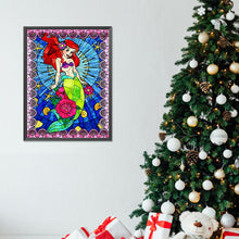 Load image into Gallery viewer, Mermaid Ariel - Full Round Drill Diamond Painting 30*40CM
