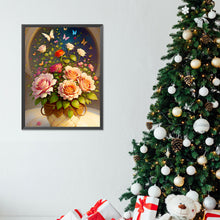 Load image into Gallery viewer, Bouquet In Vase - Full Round Drill Diamond Painting 30*40CM
