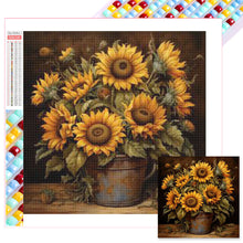 Load image into Gallery viewer, Sunflower 40*40CM(Picture) Full Square Drill Diamond Painting
