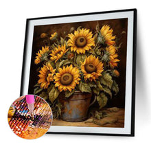 Load image into Gallery viewer, Sunflower 40*40CM(Picture) Full Square Drill Diamond Painting
